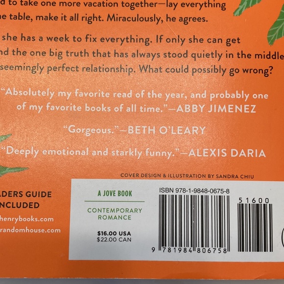 People We Meet on Vacation by Emily Henry. Good Condition Great read. - Picture 2 of 7